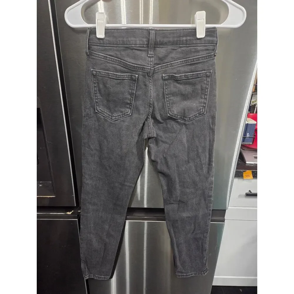 Charcoal Flex Taper Jeans - Old Navy - 10